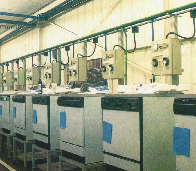 ligne de montage lave-vaisselle